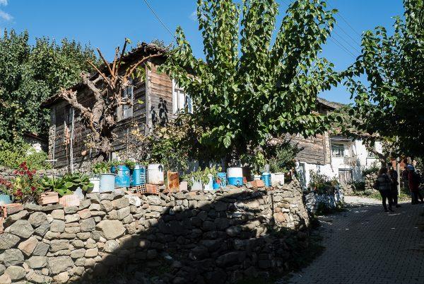 A home in Ucmakdere Village in Tekirdag. (Mohammed Reza Amirinia)