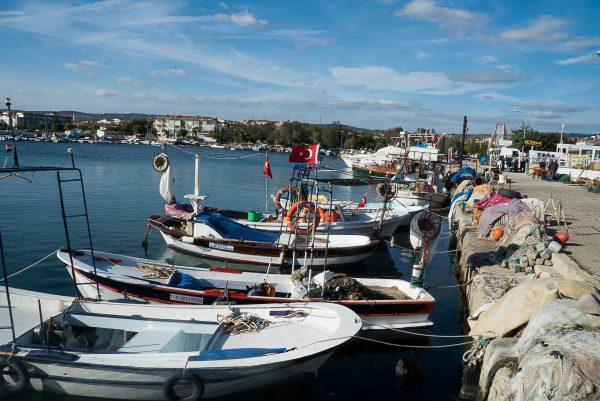 The small fishing town of Sarkoy on the Sea of Marmara. (Mohammed Reza Amirinia)