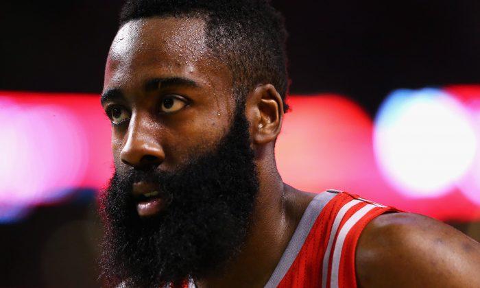 James Harden: Rockets Shooting Guard Allows Warriors Player to Have Free Layup on Fast Break