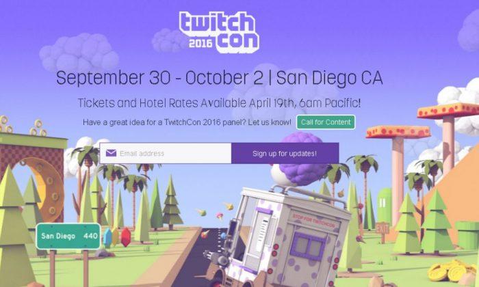 TwitchCon 2016 Tickets Go On Sale, Price Listed