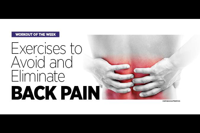 Exercises to Avoid and Eliminate Back Pain