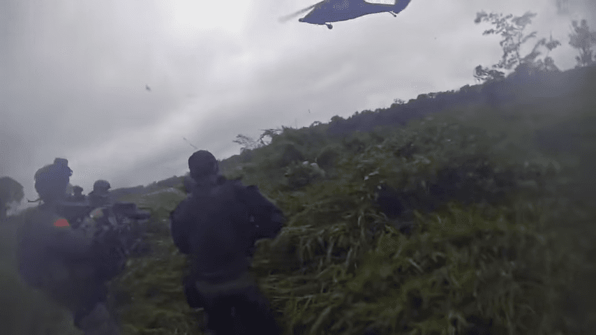 Video Shows Colombian Commandos Capturing Drug Kingpin in Jungle Firefight
