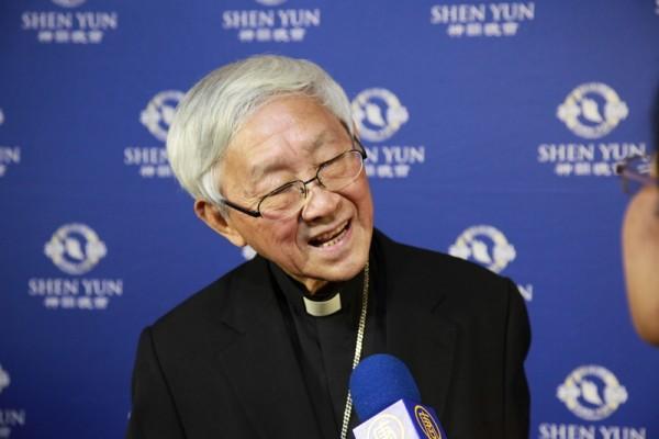 Hong Kong Cardinal Rejoices at Seeing Shen Yun in Taiwan