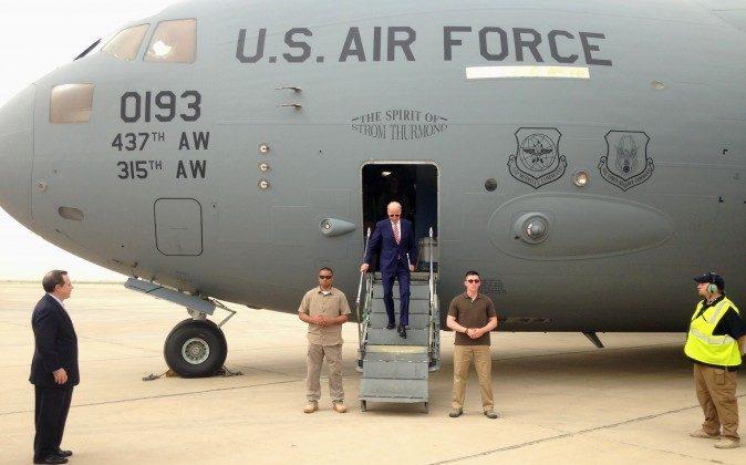 US Vice President Joe Biden Makes Surprise Trip to Iraq