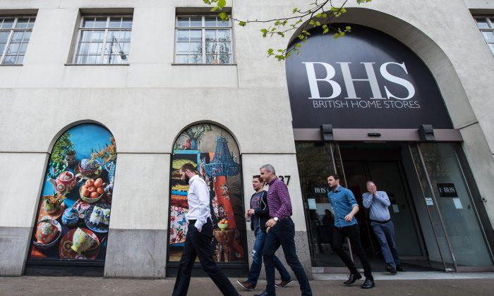 Retailer BHS Collapses With 11,000 Jobs at Risk