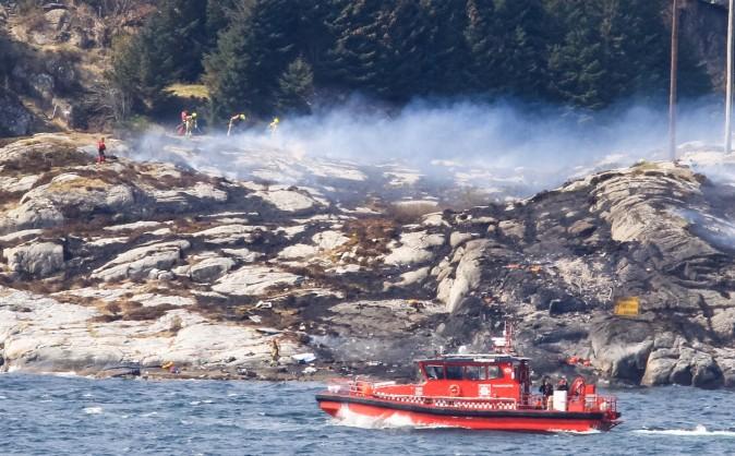 All 13 Aboard Helicopter Presumed Dead After Crash Near Norwegian City of Bergen