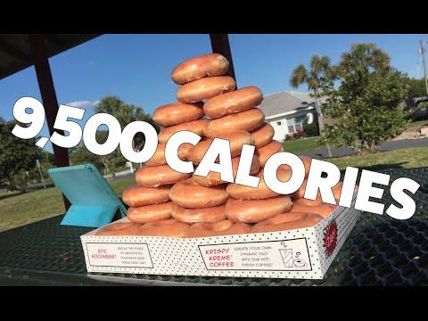 Professional Model and Beauty Queen Eats 50 Krispy Kreme Donuts in Under 25 Minutes