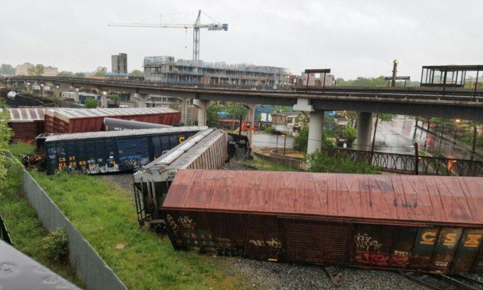 Train Derails in Washington, DC; Leaks Hazardous Chemical