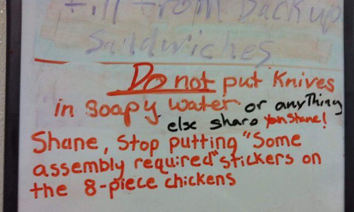Furious Notes Left for ‘World’s Worst Walmart Employee’ by Management Are Absolutely Hilarious