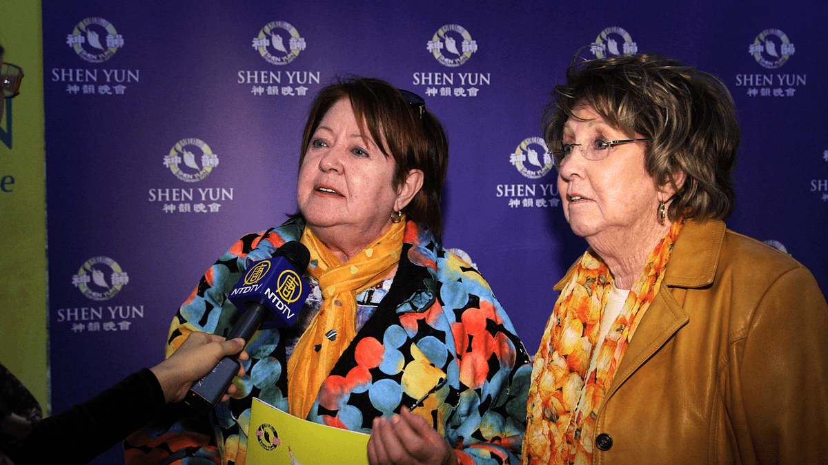 Sisters Transported by Shen Yun: ‘I feel sad to leave the theatre’
