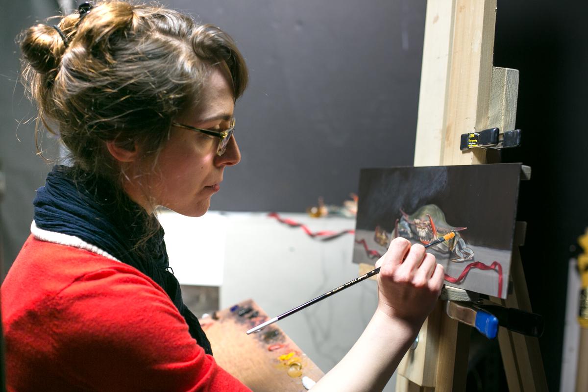 Sally Fama Cochrane on Painting Allegories of the Body