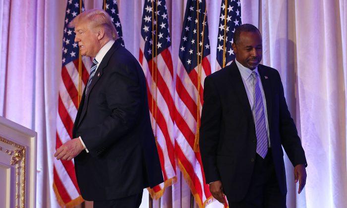 Donald Trump and Ben Carson Give Conflicting Answers About VP Nomination