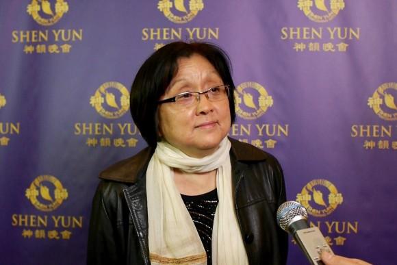 Argentine Congresswoman Alicia Terada at the Shen Yun performance at the eatro Ópera Allianz in Buenos Aires on May 5, 2016. (Courtesy of NTD Television)