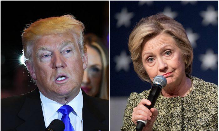 Trump and Clinton: Dead Heat in Three Swing States
