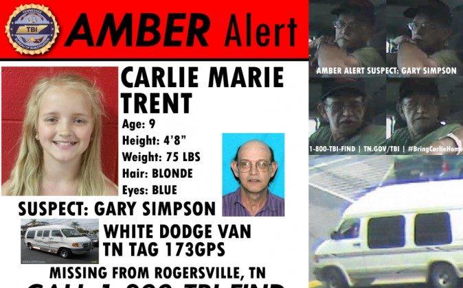 Reward for Return of Missing 9-Year-Old Carlie Trent Rises Above $40k