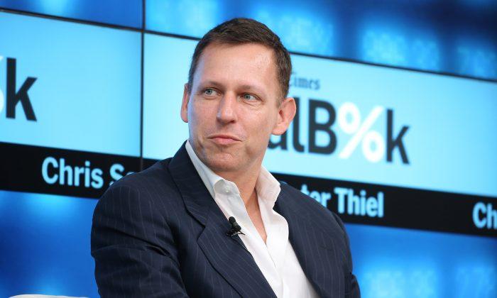 Billionaire Peter Thiel Delivers Speech on Republican Party at Reagan Library