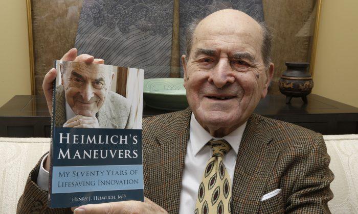 Dr. Henry Heimlich, 96, Uses His Own Maneuver for the First Time on Choking Person