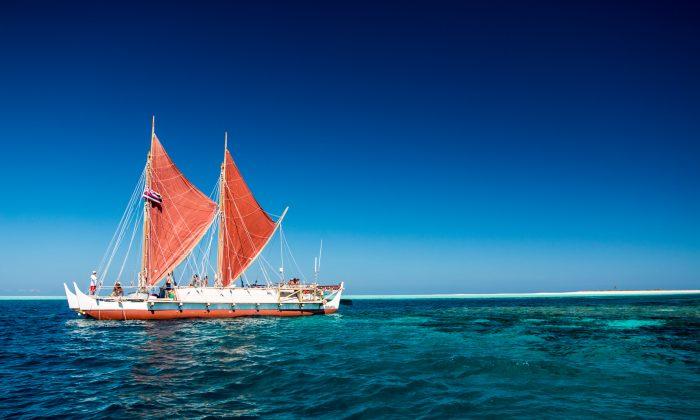 The Hokule'a Is on a Voyage Guided by the Stars and Bound by Kindness