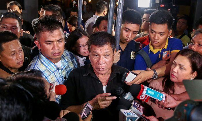 Philippine Leader Laments Alleged Drug Links of Some Chinese