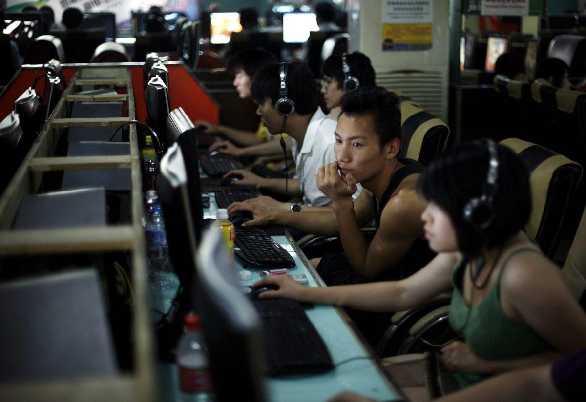 An Internet cafe in Beijing in this undated file photo. (Greg Baker/AP Photo)