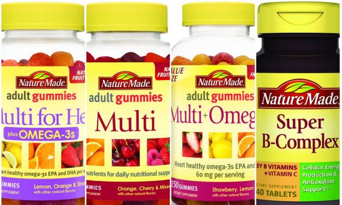 Nationwide Recall of Vitamins for Possible Salmonella or Staph Contamination