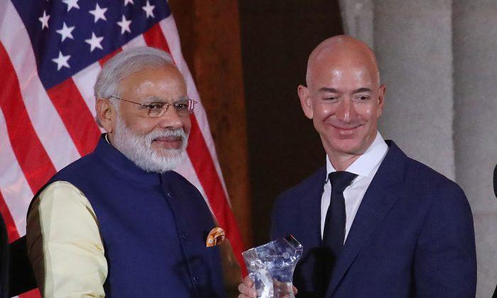 Amazon’s Jeff Bezos Pours $3 Billion Into India