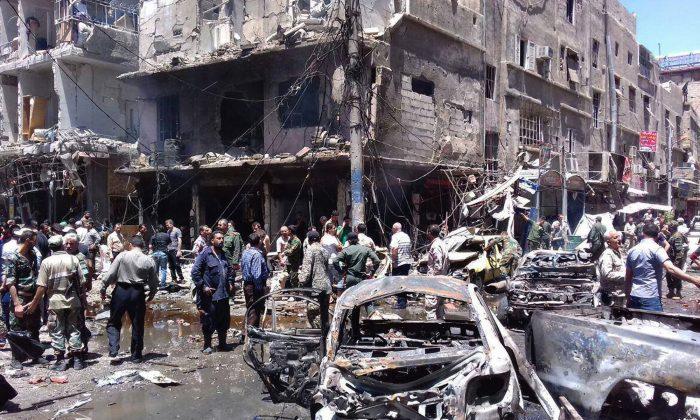 Twin Blasts Near Damascus Kill 12, Wounds Dozens