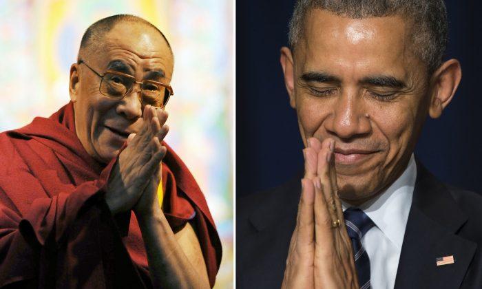 Obama Meets Dalai Lama in White House, Beijing Not Amused