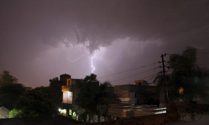 Lightning Kills 74 People in India