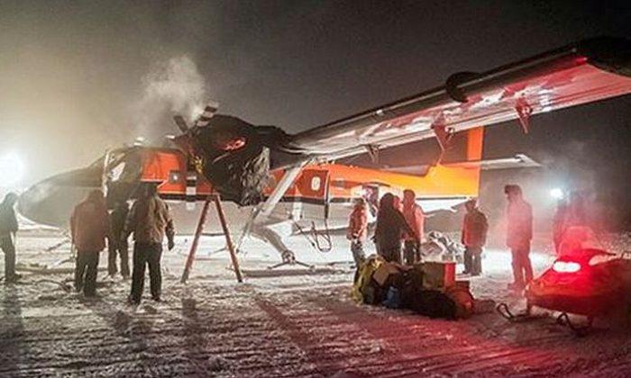 Small Plane Undertakes Dangerous Rescue Mission to South Pole for Sick Worker