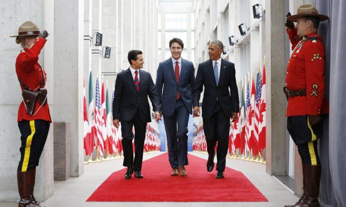 Three Amigos Push Togetherness in Face of Anti-Globalizaton
