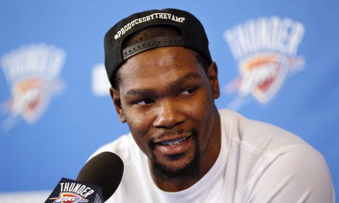 Kevin Durant Says He Tested Positive for Coronavirus