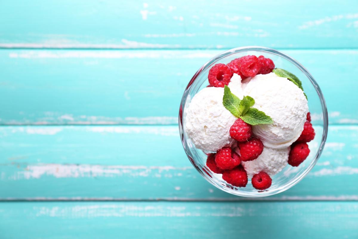 Coconut-Chia Ice Cream