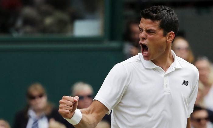 Raonic Beats Federer in 5 Sets to Reach 1st Grand Slam Final