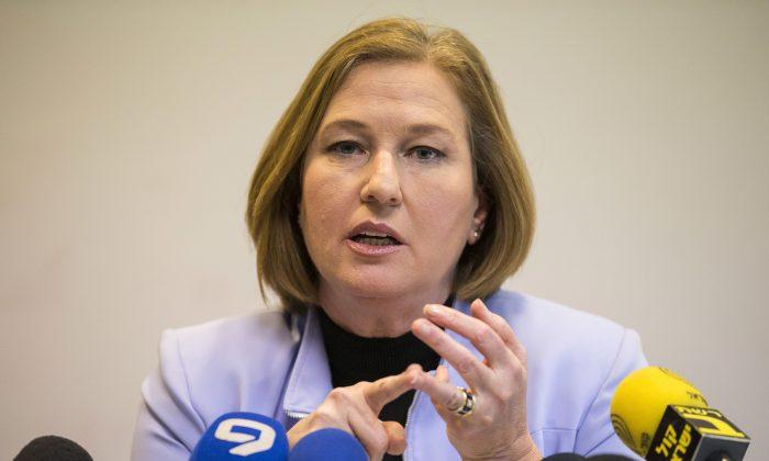 Israel Condemns British Request for Livni ‘War Crimes’ Interview