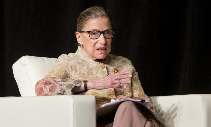 AP Interview: Ginsburg Doesn’t Want to Envision a Trump Win