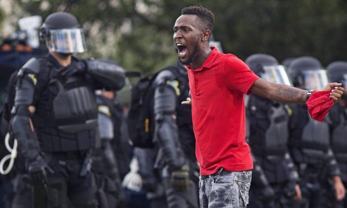 Black Lives Matter Activist Arrested at Baton Rouge Protest