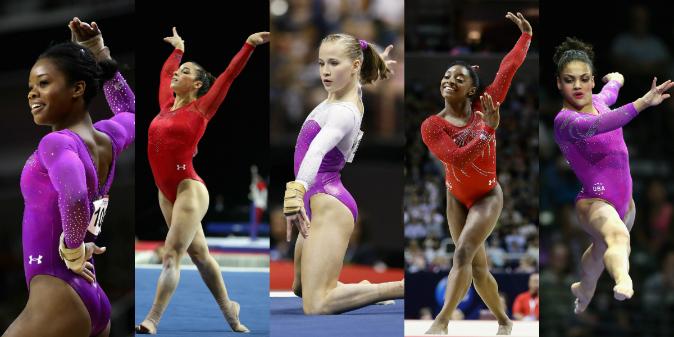 US Women’s Gymnastics Choses 5 for Rio Olympic Team