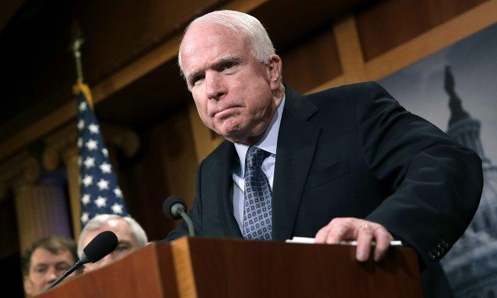 John McCain Says He Delivered Trump-Russia Dossier to FBI Director