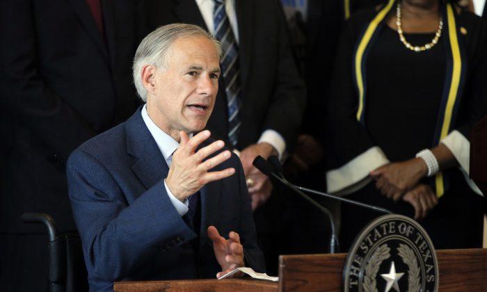 Texas Governor Proposes Tougher Police Protection Act