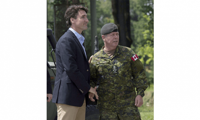 Trudeau Visits Canadian Troops in Ukraine