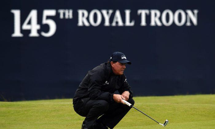Stenson Surges at the Open: Mickelson One Ahead as Weather Worsens