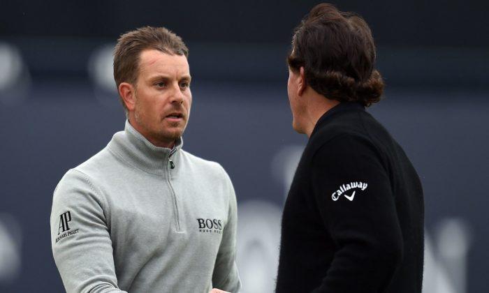 Sunday ‘Mano A Mano’ For the Claret Jug: Stenson Leads Mickelson By One in The Open
