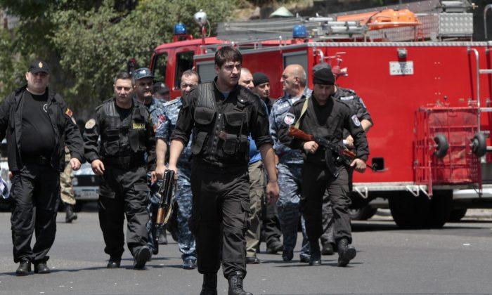 Armenian Police Station Attacked; 1 Dead, Hostages Taken