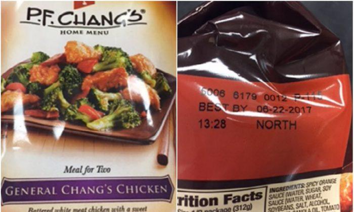 P.F. Chang’s Frozen Meals Recalled Over Possible Metal Fragments