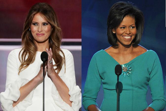 Melania Trump and Michelle Obama's Similar Speeches a Coincidence?