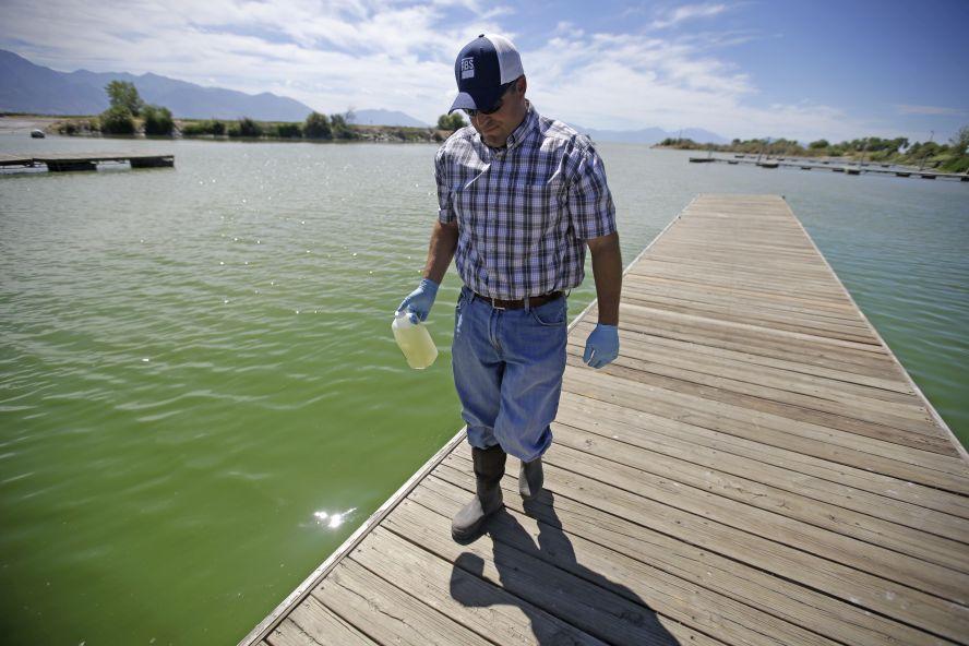 100 People Sickened in Utah Algae Bloom