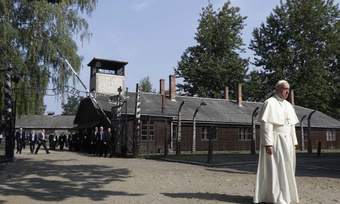 Pope Visits Auschwitz, Begs God to Forgive ‘So Much Cruelty’