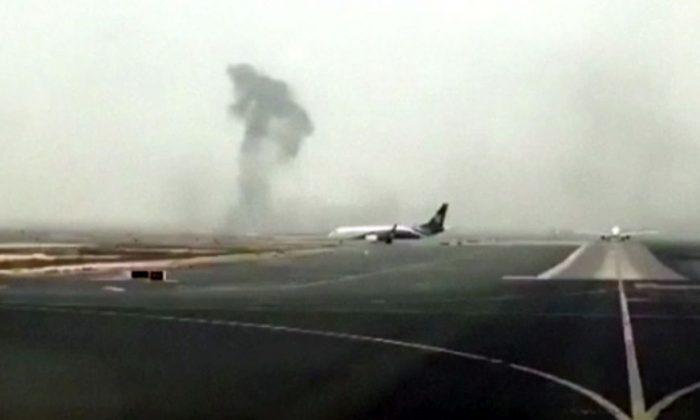 Emirates Airliner With 300 People on Board Crash Lands in Dubai