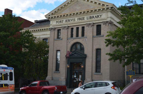 The Port Jervis Free Library in Port Jervis, N.Y., on Sept. 2, 2016. (Yvonne Marcotte/Epoch Times)